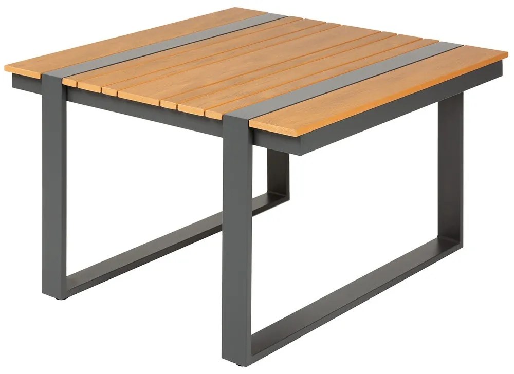 Dizajnový záhradný odkladací stolík Gazelle 78 cm Polywood