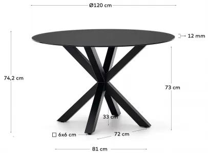 ARGO BLACK 120 jedálenský stôl