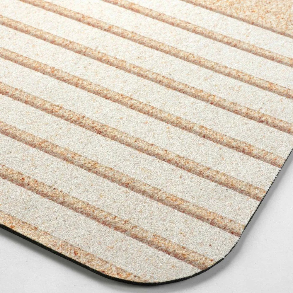 Svetlohnedá kúpeľňová predložka 50x80 cm Adriel – douceur d'intérieur