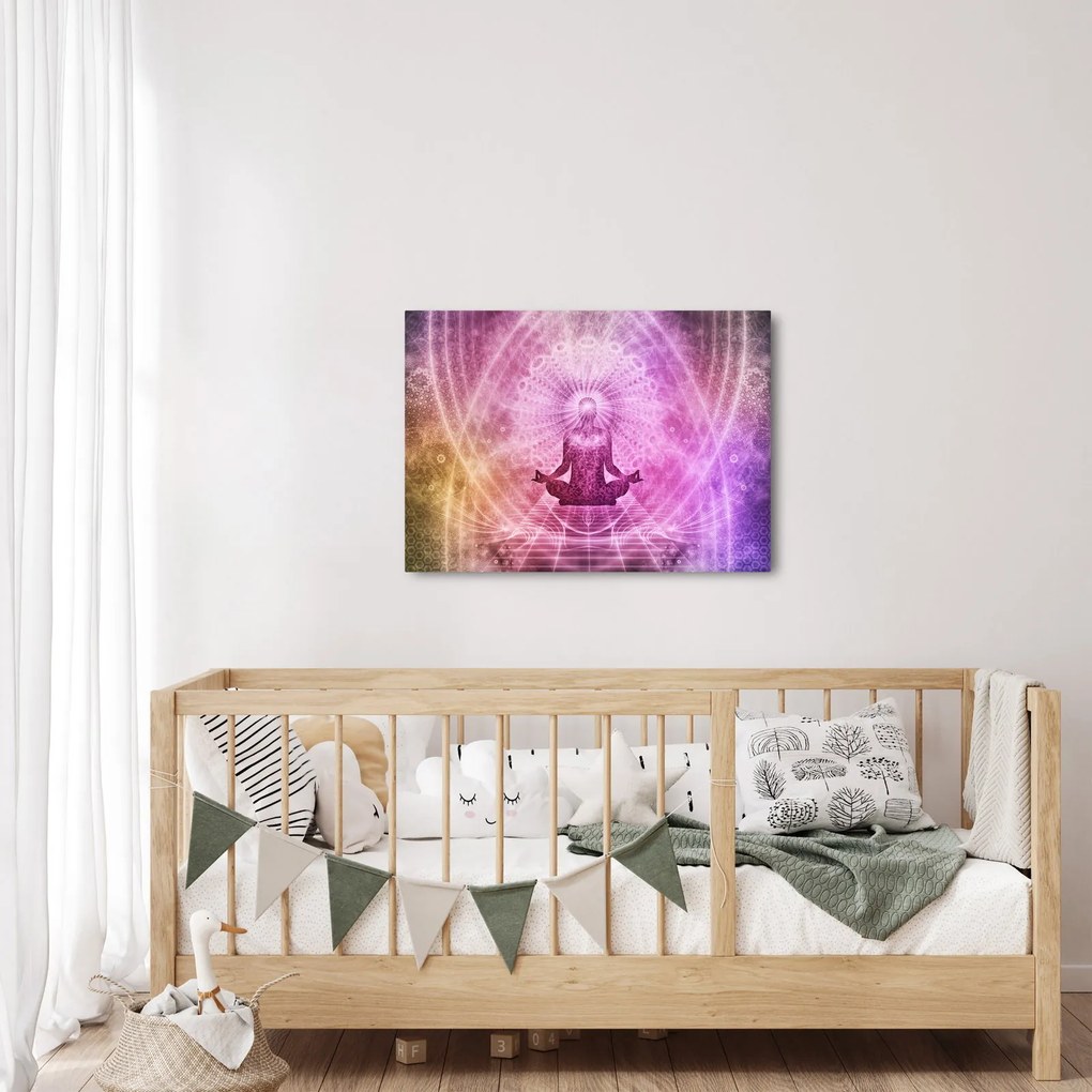 Obraz - Meditačná aura (70x50 cm)