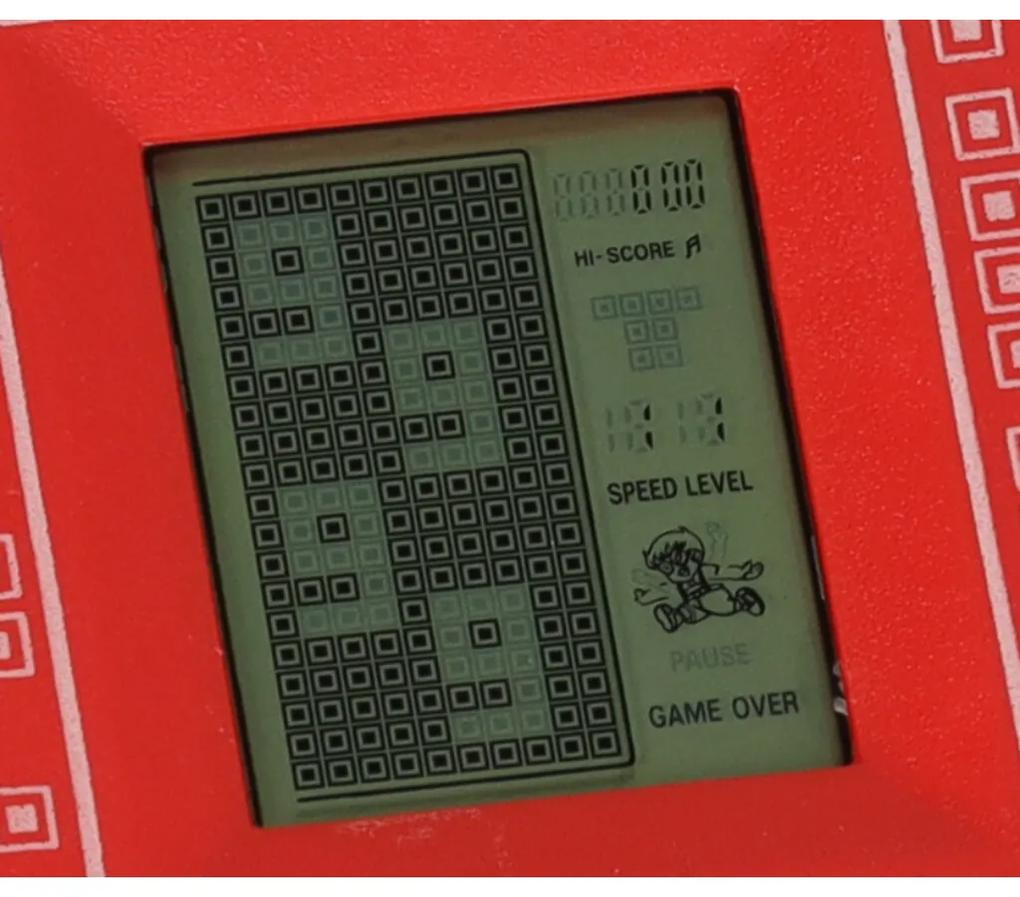 KIK Elektronická hra Tetris 9999in1 red