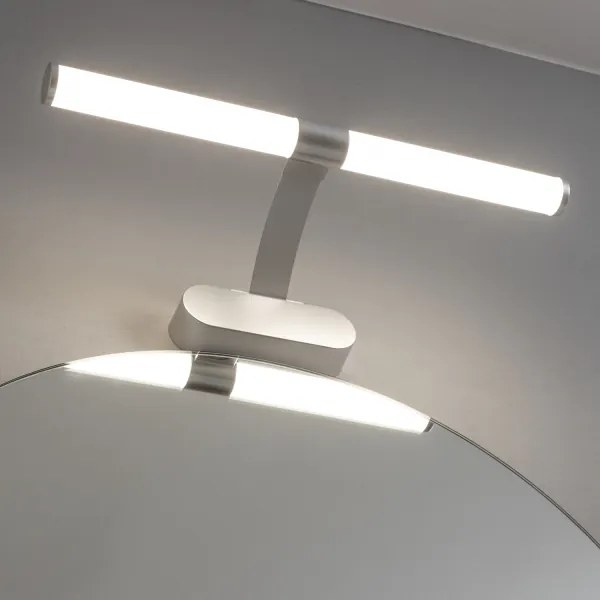 Brilagi - LED kúpeľňové osvetlenie na zrkadlo TUBEO LED/6W/230V 40 cm IP44 strieborné