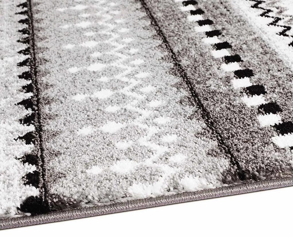 Dekorstudio Moderný koberec MODA SOFT sivý 1136 Rozmer koberca: 160x225cm