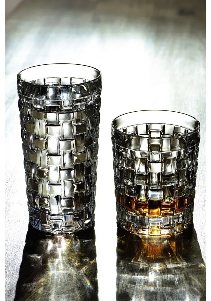 Sada 4 pohárov na whisky z krištáľového skla Nachtmann Bossa Nova, 330 ml