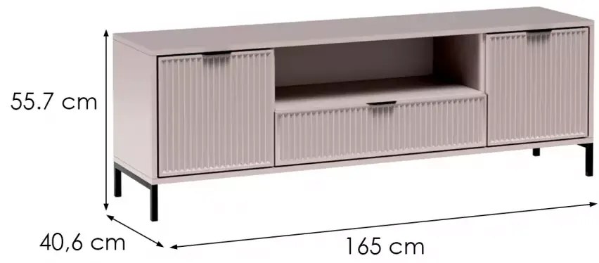 RTV stolík LINKaSTYLE LS4 CASHMERE béžový