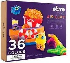 OKTO kreatívna sada samotvrdnúcej hmoty 36 odtieňov