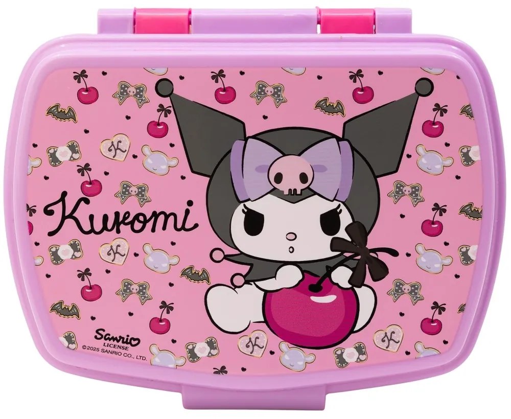 Box na desiatu Rebelka Kuromi | Bez obsahu BPA
