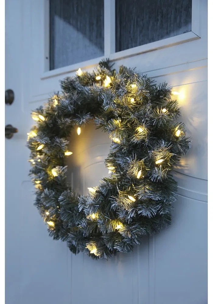 LED svietiaci veniec Star Trading Wreath, ⌀ 50 cm