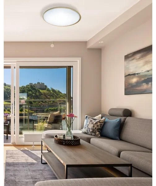 LED Stmievateľné stropné svietidlo DRINA LED/36W/230V 2700-6500K +dálkové ovládanie