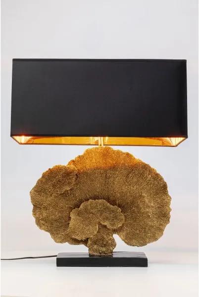 KARE DESIGN Stolná lampa Coral zlatá 68,5 × 50,7 × 22,5 cm