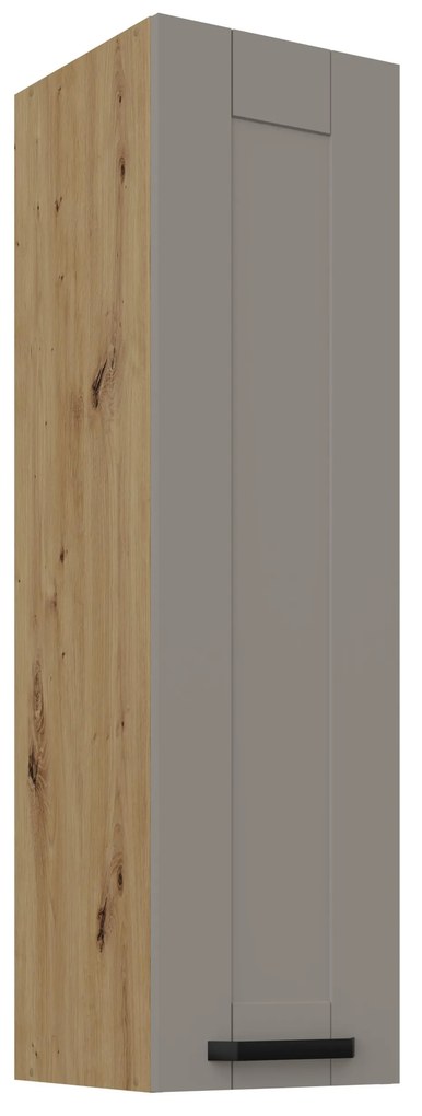 Horná kuchynská skrinka Lucid 30 G-108 1F (korpus: dub artisan + front: mdf claygrey). Vlastná spoľahlivá doprava až k Vám domov. 1134709