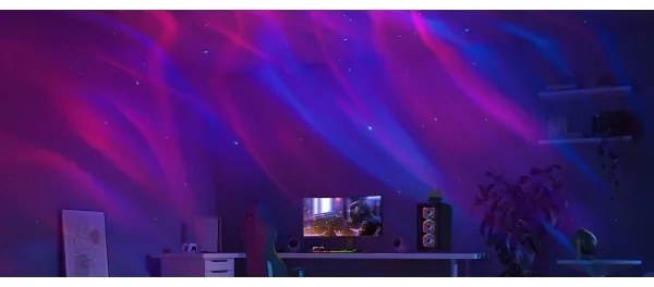 Govee - LED RGBW Galaxy Light Projector Pro Wi-Fi Matter