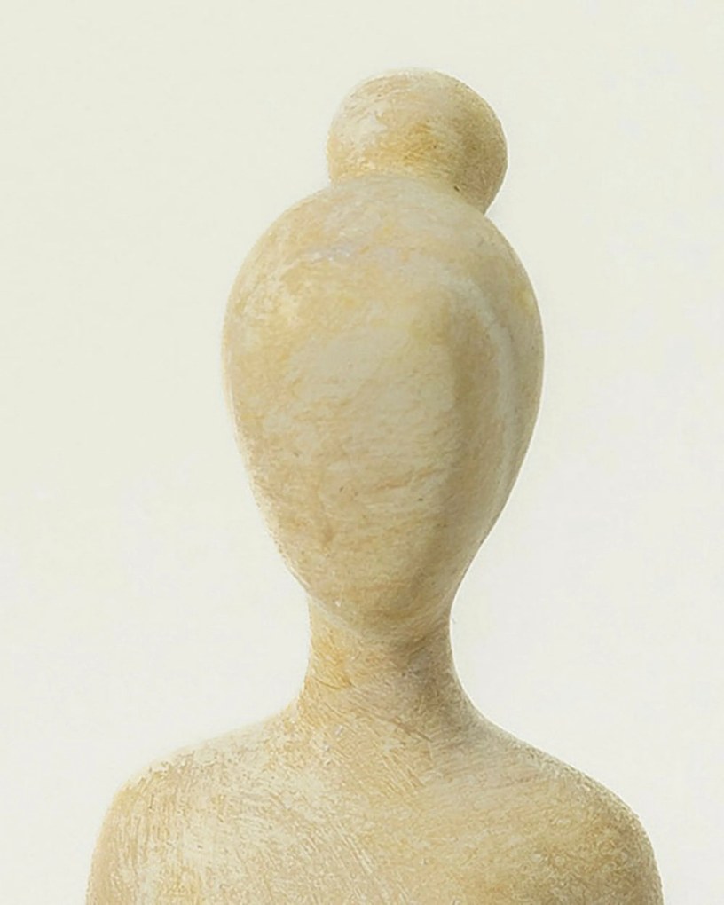 Figúrka jogína Asana II 6x6x10 cm