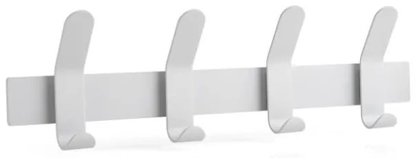 Sivý oceľový vešiak na stenu Zone A-Rack Soft Grey