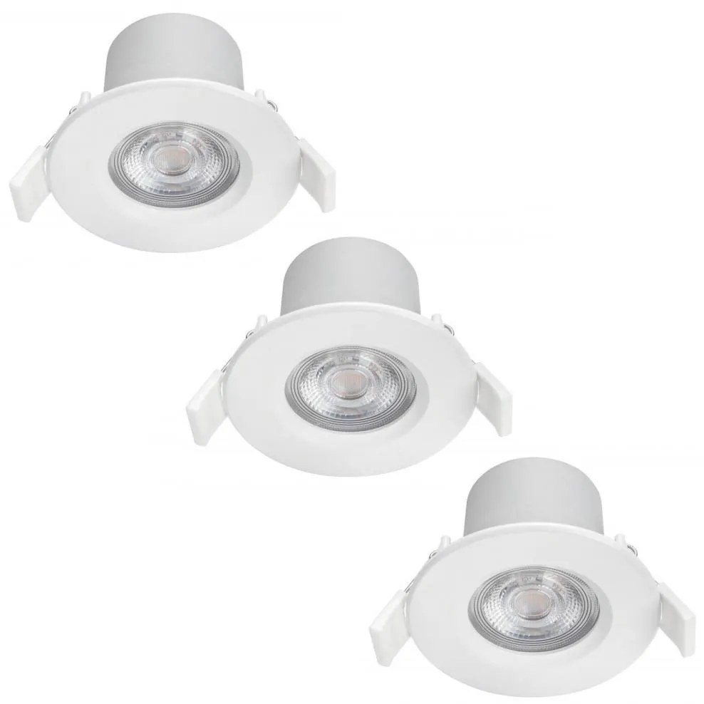 Philips - SADA 3x LED Stmievateľné kúpeľňové svietidlo LED/5W/230V 2700K IP65