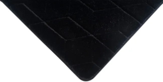 Koberec RABBIT 3D čierny