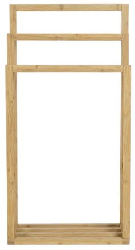 WENKO 25629100 - Stojan na uteráky BAMBUSA 42,5x82 cm hnedá