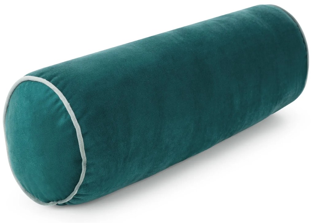 DEKORAČNÝ VANKÚŠ GAJA5 15X45 CM TMAVOTYRKYSOVÁ