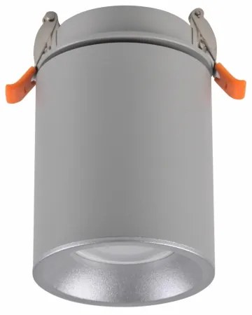 Podhľadové bodové svietidlo HARON 1xGU10/10W/230V šedá