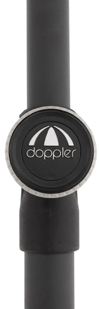 Doppler ACTIVE 210 cm - slnečník so stredovou nohou antracitová (kód farby 840), 100 % polyester