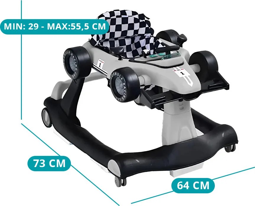 4-v-1 Detský Chodítko