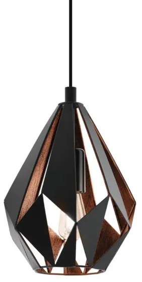 Eglo 49997 - Luster na lanku CARLTON 1xE27/60W/230V