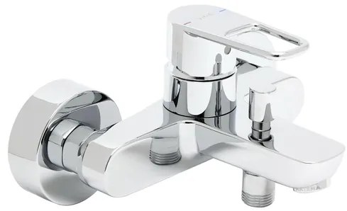 Vaňová batéria VitrA Flow Soft bez sprchového setu 150 mm chróm A42948