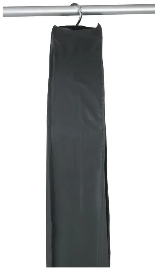 Čierny obal na oblek Wenko, 135 × 60 cm