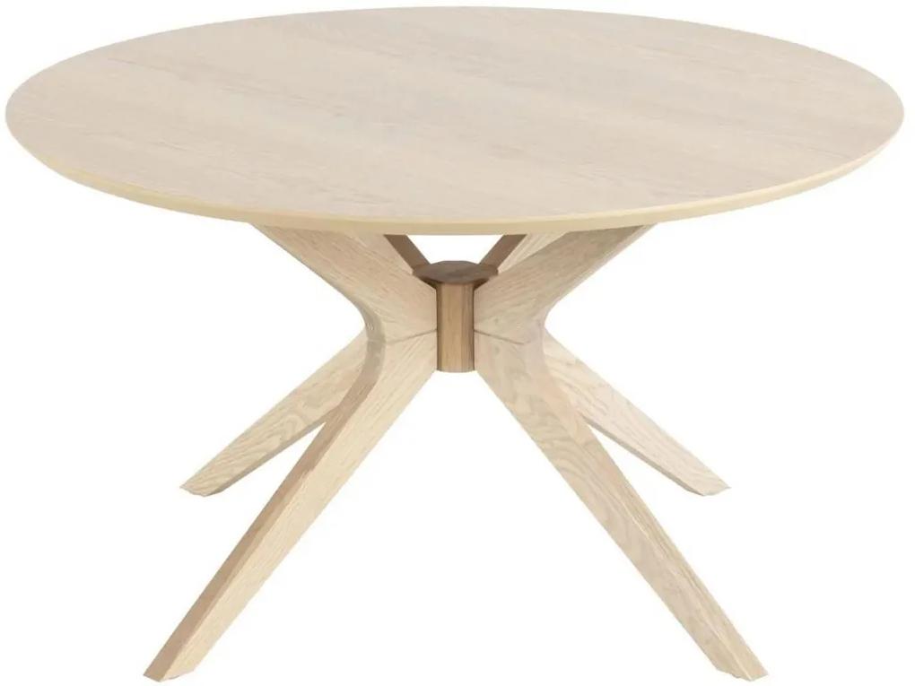 Moderný konferenčný stolík GILERMO 80 cm z dubového dreva
