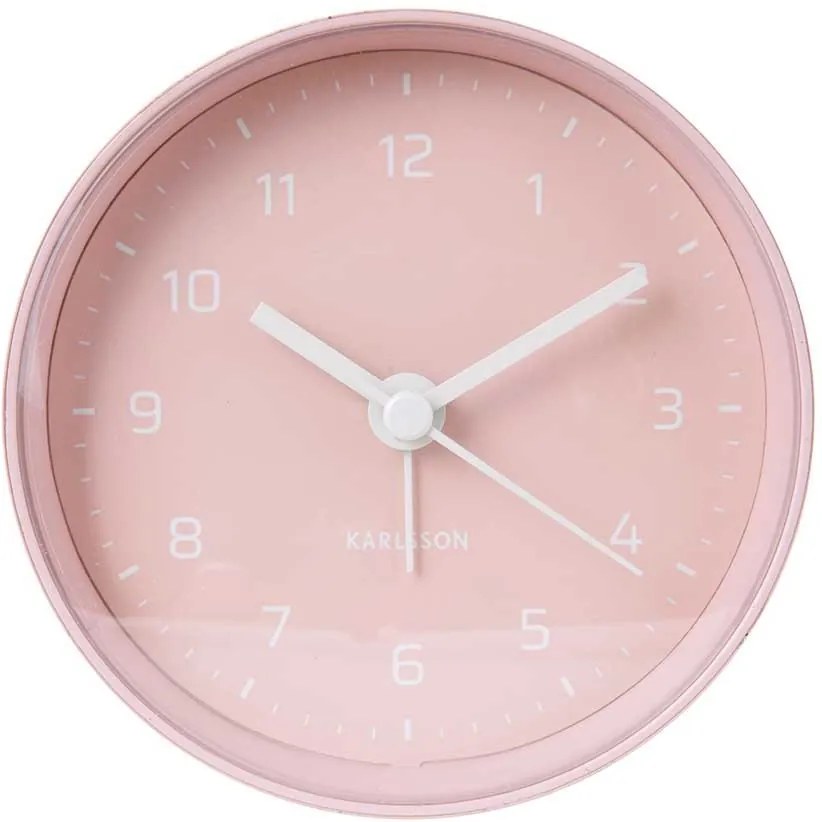 KARLSSON Budík Cone ružový 10 × 5 cm