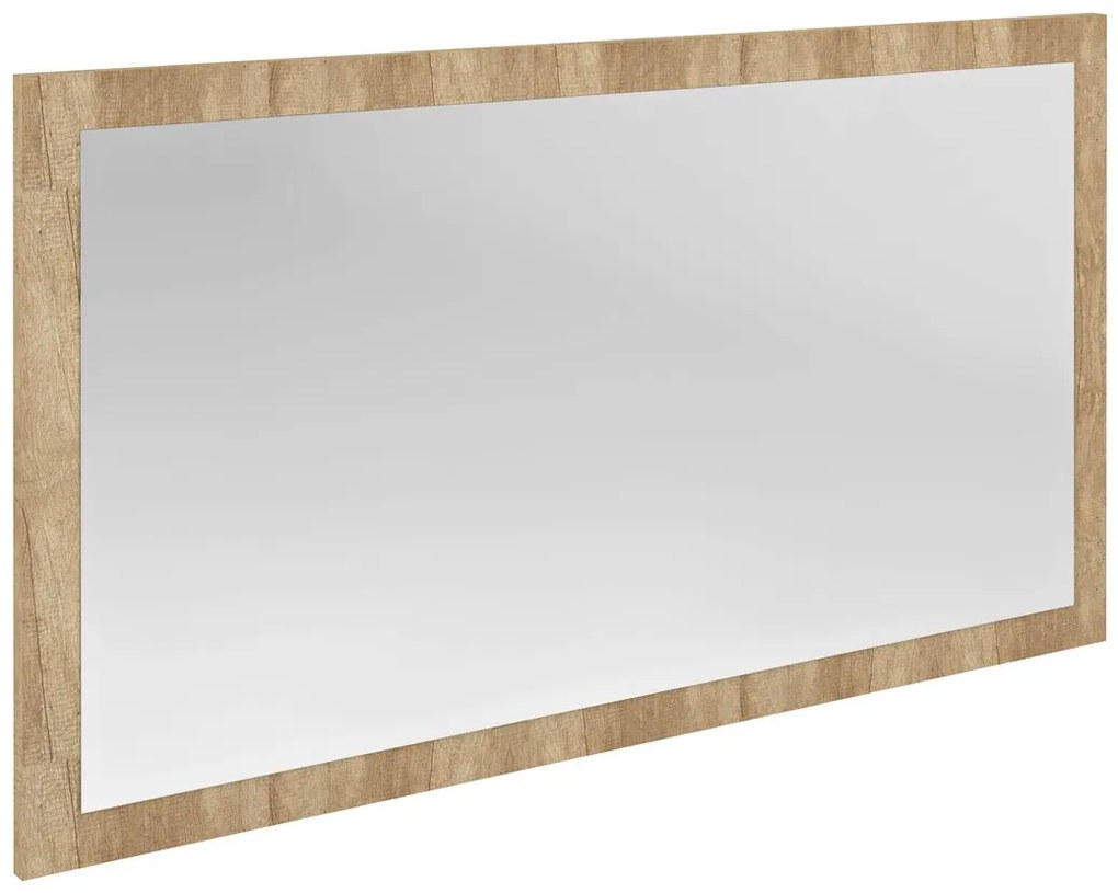 Sapho Sapho, NIROX zrkadlo v ráme 1200x700xmm, dub Alabama, NX127-2222