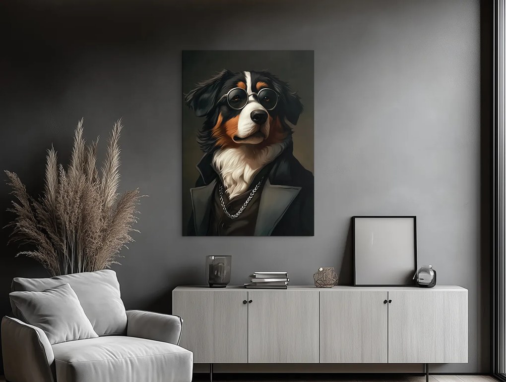 drevko | Moderný obraz Bernský elegán