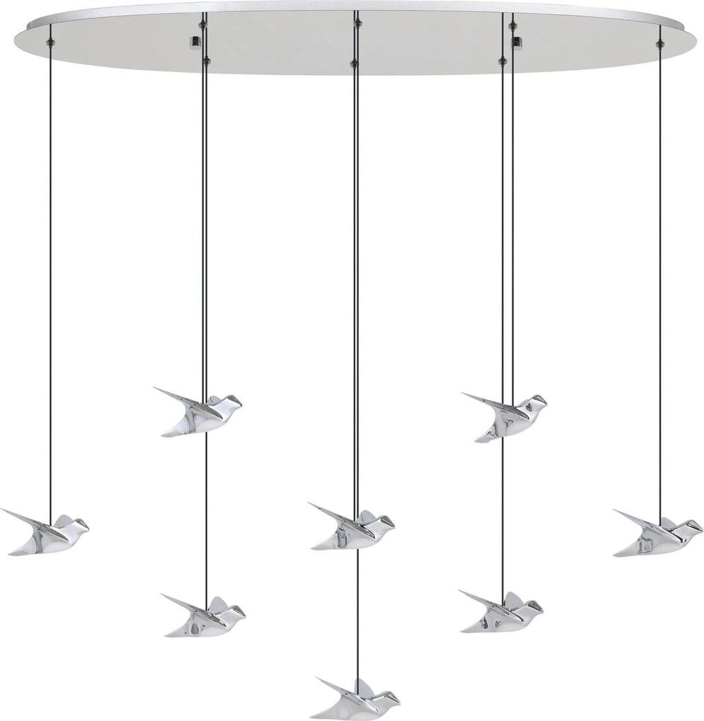 XXXLutz VISIACE LED SVIETIDLO, 116/26/150 cm Eglo - Online Only bytové doplnky - 003348254501