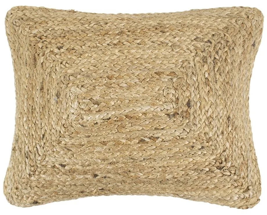 Obdĺžnikový jutový vankúš - 35 * 45 * 10cm