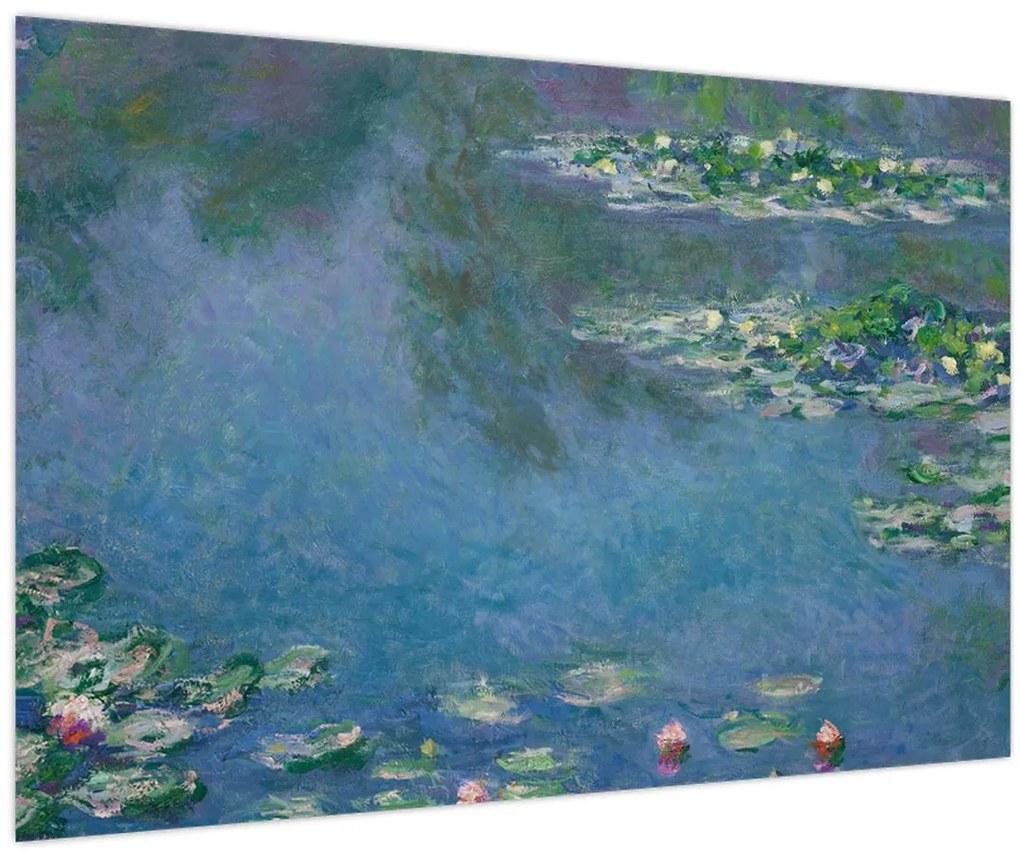 Obraz - Claude Monet, Water Lilies, reprodukcia (90x60 cm)