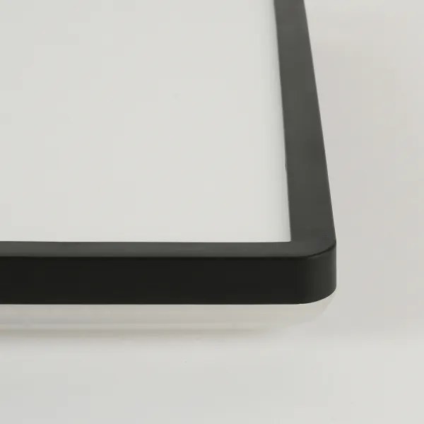 Brilagi - LED Kúpeľňové svietidlo ULTRA SLIM LED/24W/230V 42x42 cm čierna IP54