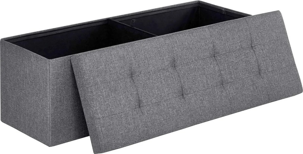 XXXLutz ÚLOŽNÝ BOX NA SEDENIE, textil, kompozitné drevo, 110/38/38 cm - Kreslá - 002543037513