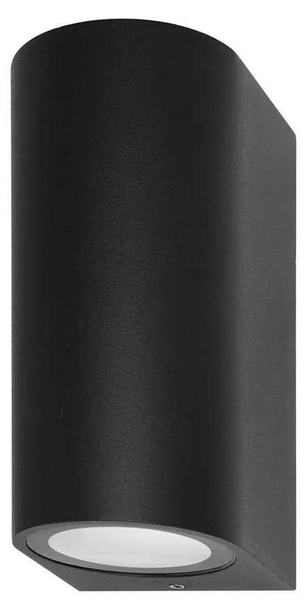 ITALUX OWL-2197-2R - Vonkajšie nástenné svietidlo GENTA 2xGU10/40W/230V IP54 15 cm