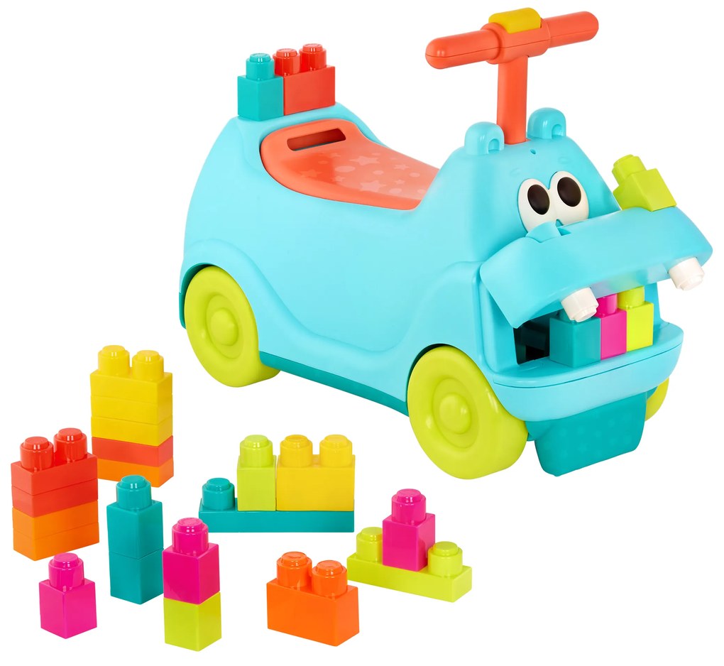 Odrážadlo s kockami Hippo LocBloc