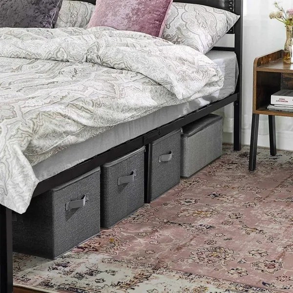 Úložný box so zipsom 3 ks CURAN sivý