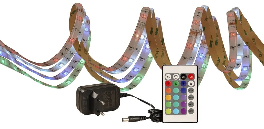 Retlux RLS 105 Samolepiaci LED pásik RGB, 3 m