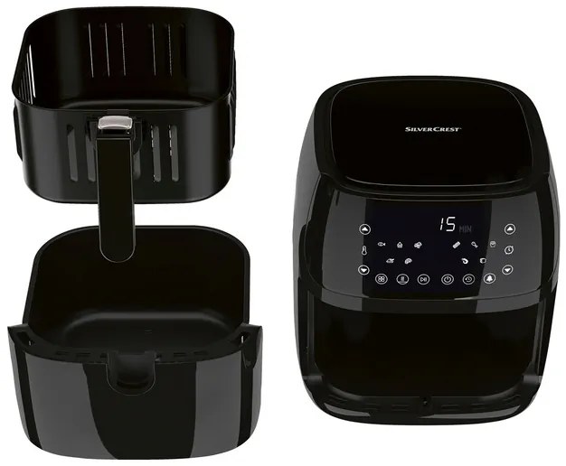 SILVERCREST® KITCHEN TOOLS Digitálna teplovzdušná fritéza XL (100367194)
