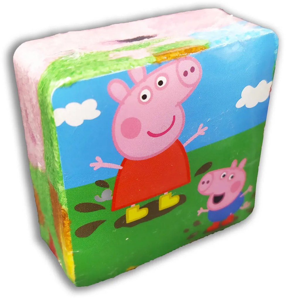 DETSKÝ LISOVANÝ BAVLNENÝ UTERÁK PEPPA PIG 30X30 CM VZOROVANÝ