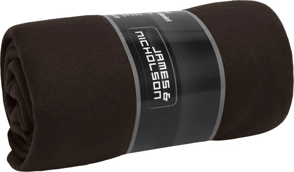 Daiber Fleecová deka JN1901 - Tmavozelená / natural