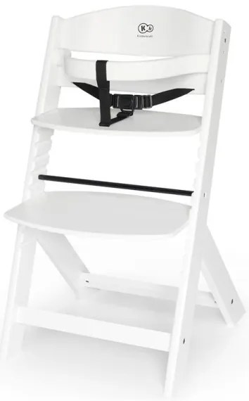 KINDERKRAFT - Detská jedálenská stolička ENOCK biela