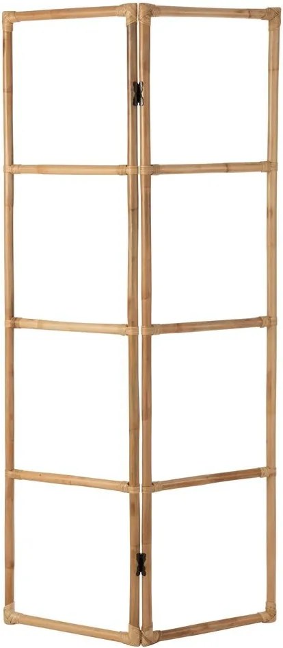Prírodný ratanový stojan na uteráky Ellen Rattan Natural - 68*30*175 cm
