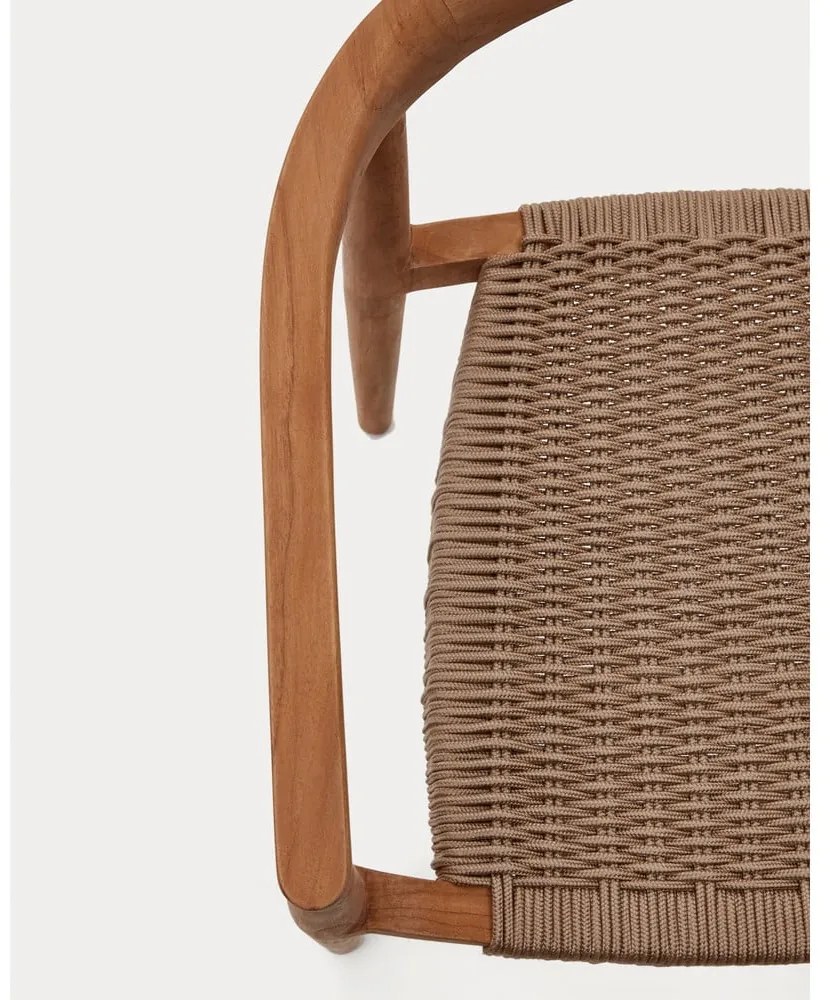 Jedálenská stolička v prírodnej farbe v súprave 4 ks Ydalia – Kave Home