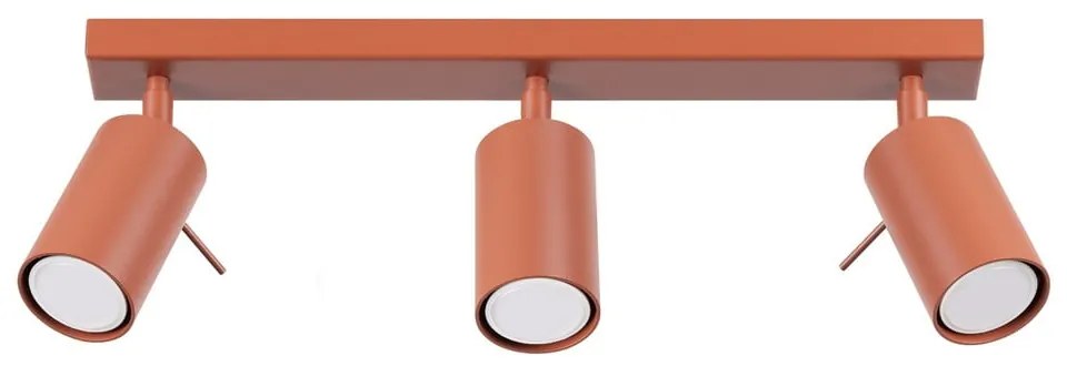 Bodové svietidlo v tehlovej farbe 6x45 cm Etna – Sollux