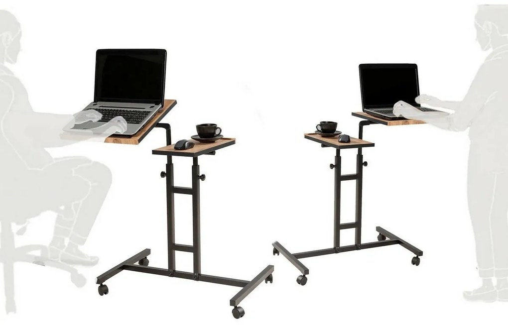 Stolík na notebook Glen Atlantic Pine