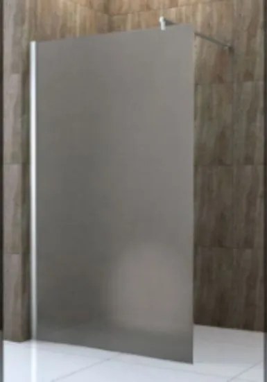 Mexen Kioto, sprchová zástena typu WALK-IN 140x200 cm, 8mm sklo s efektom námrazy, 800-140-000-00-30